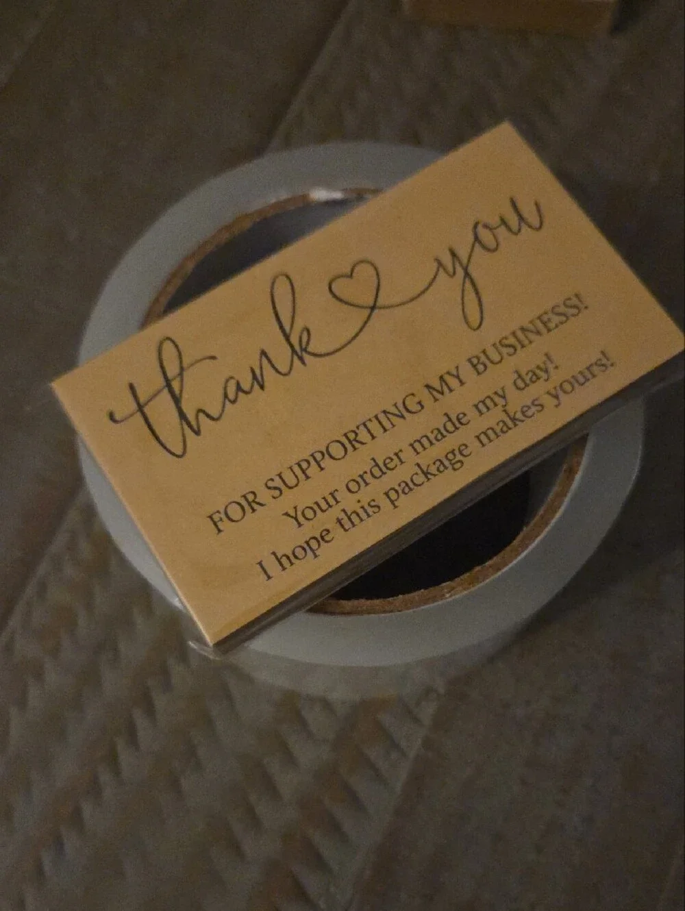 30 Thank You Cards & 1 Packing Tape Sellers Bundle 🎁